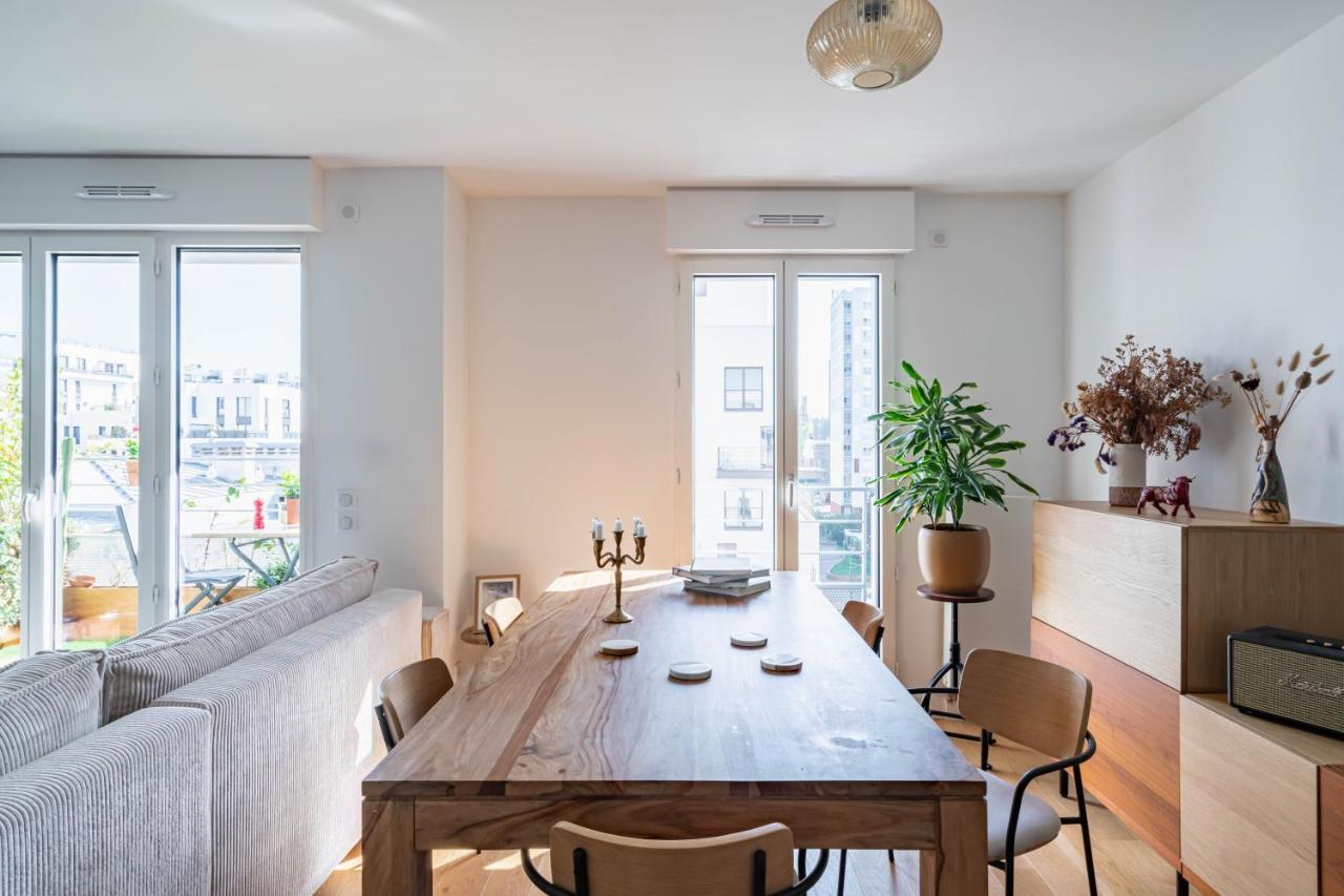 Stunning Apartment With Balcony To Visit Paris لوفالوا بيريه المظهر الخارجي الصورة