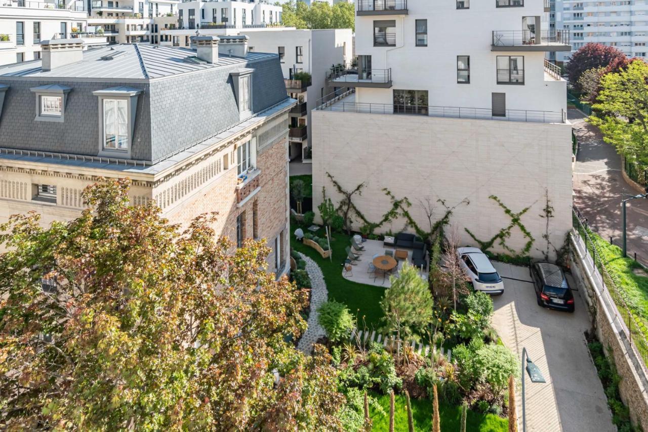 Stunning Apartment With Balcony To Visit Paris لوفالوا بيريه المظهر الخارجي الصورة